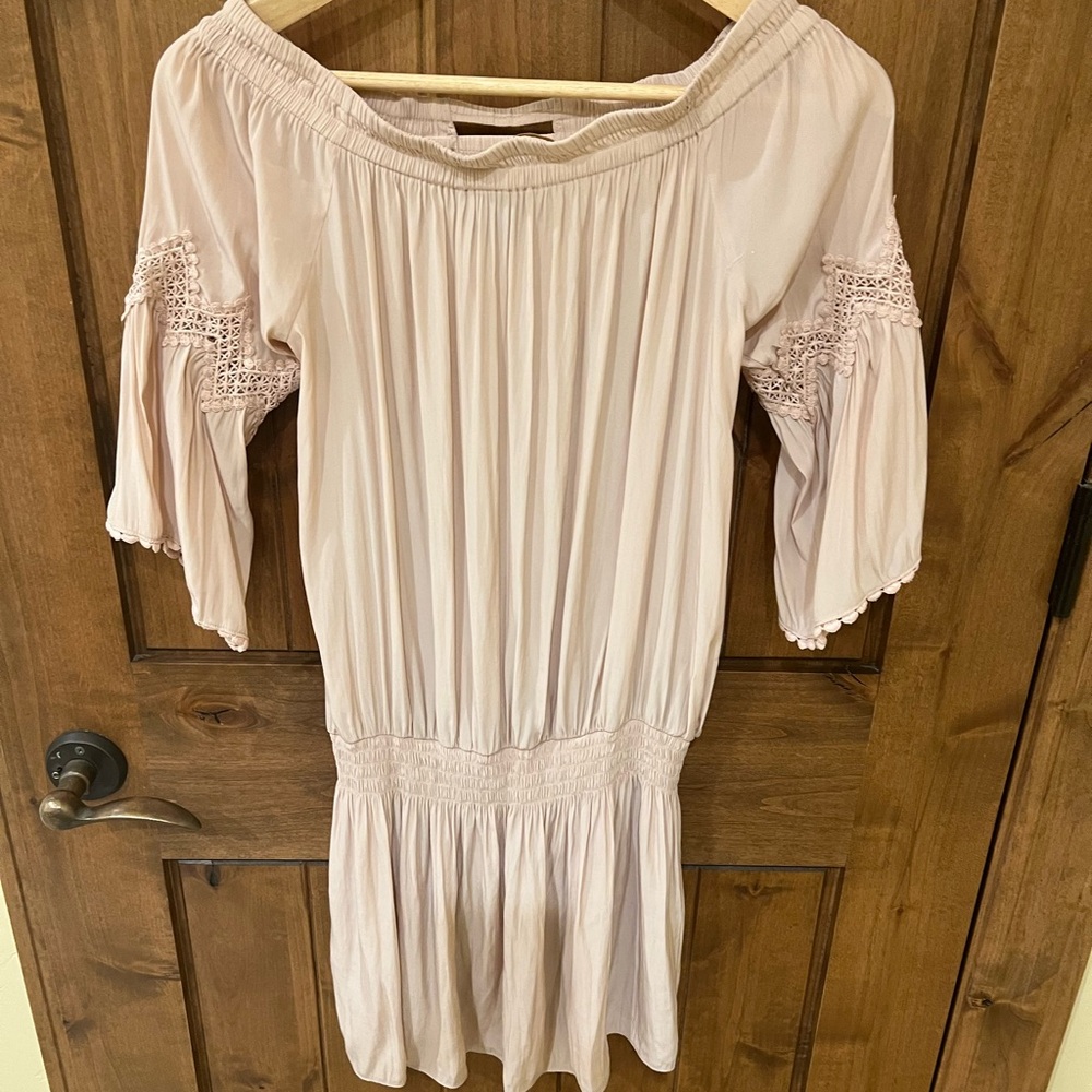 Ramy Brook soft pink dress/swimsuit cover up.